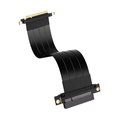 PCIe 3.0 X8 Extension Cable PCIE 8X Male To Female Riser 25cm 180 Degree