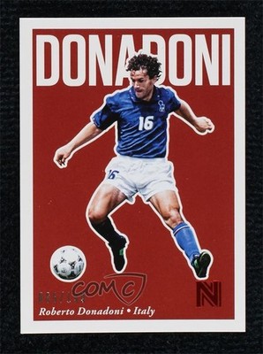 2017 Panini Nobility Red 66/199 Roberto Donadoni #19 05bt