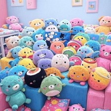 8" Original Squishmallow Plush Mystery Bag   5 Pack Assorted Soft Set  2 Gifts