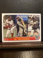 2021 Topps Big League NL HR Leaders Fernando Tatis Jr Ozuna Machado Free Ship!