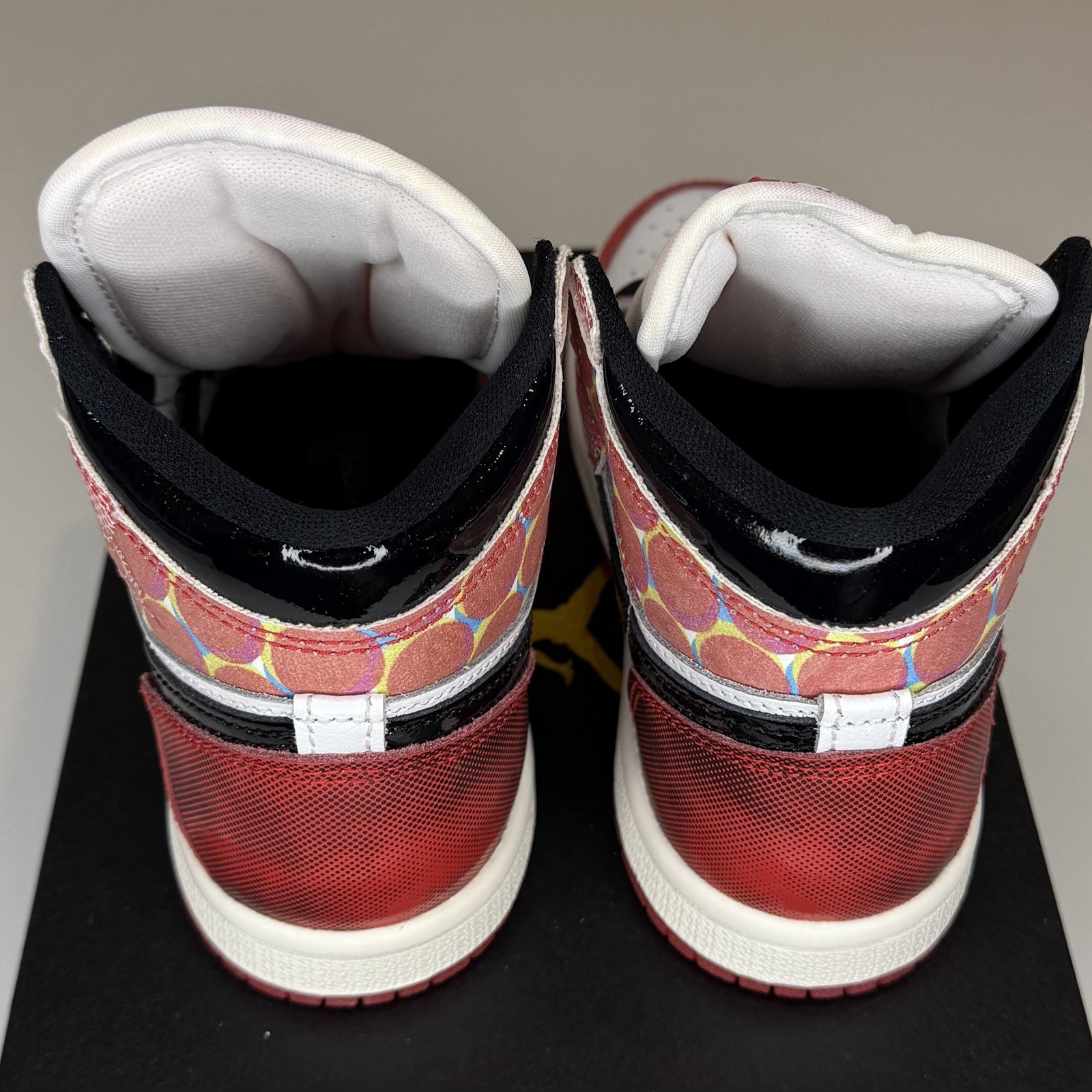 NIKE AIR JORDAN 1 RETRO HIGH OG SP TD ACROSS THE SPIDER VERSE SZ 10C DV1750-601 thumbnail 3