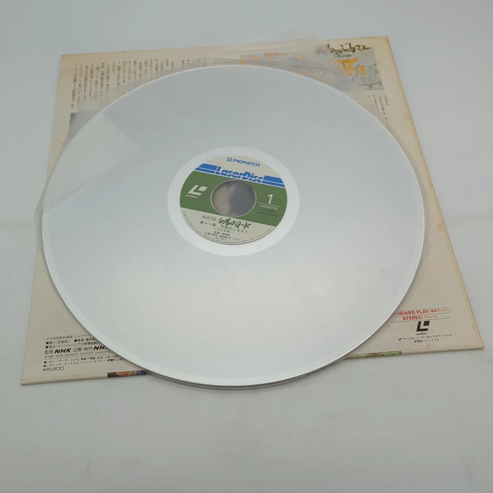 Silk Road Part 11 Where Horses Fly Like The Wind Laserdisc DW018-22NH Japan Foto 3 de 3