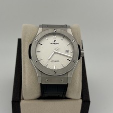 Hublot Classic Fusion 542.NX.2611.LR 42mm White Opaline Dial Titanium Box Paper 3