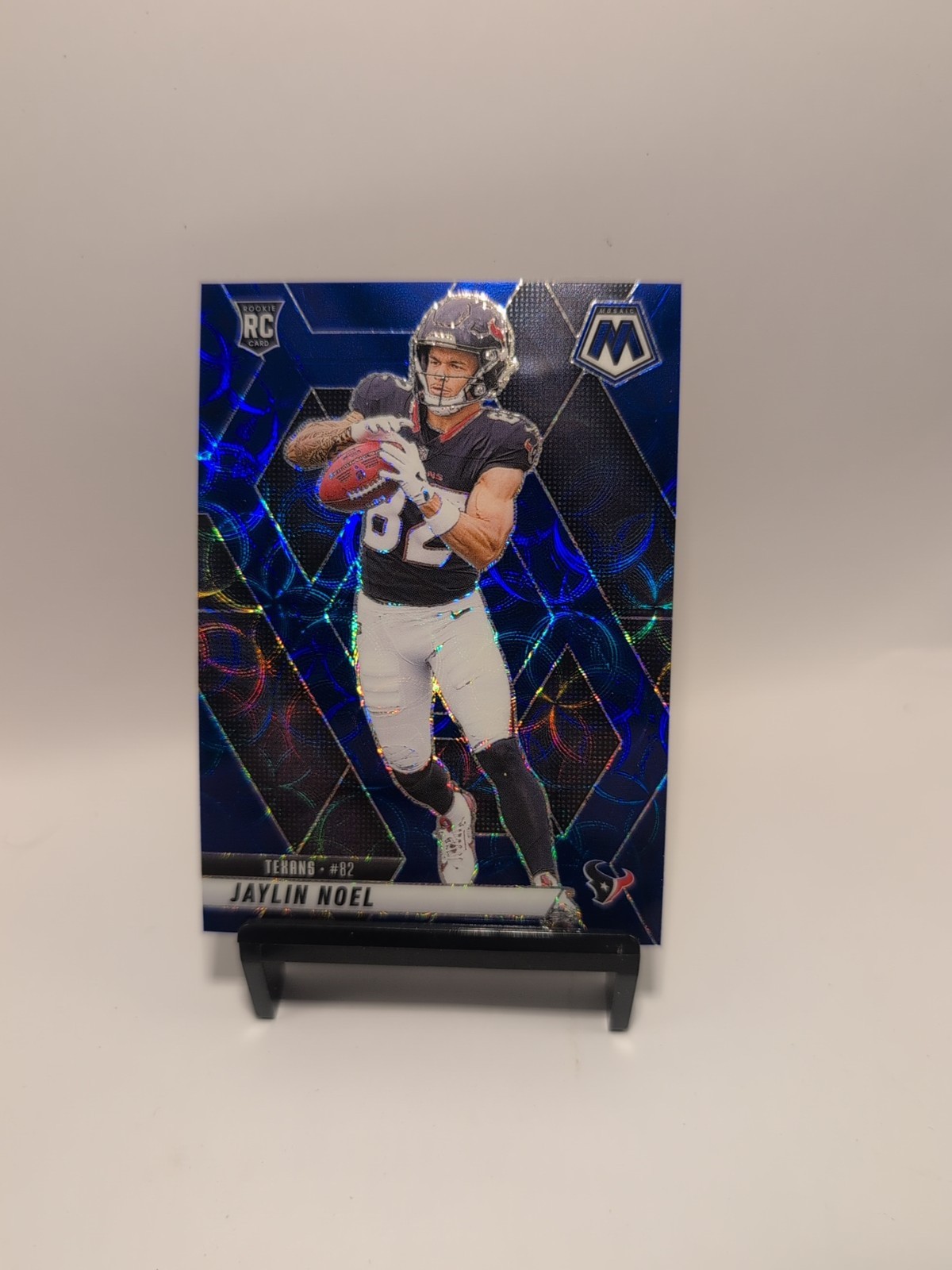 2025 PANINI MOSAIC FOOTBALL MOSAIC BLUE SCOPE RC JAYLIN NOEL #373 TEXANS