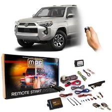 Complete 2-Way LCD Remote Start Kit w/Keyless Entry For 1999-2002 Toyota 4Runner