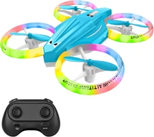 Drone, Mini Drone for Kid and Beginner with Led Light, Small Indoor Rc Drone wit
