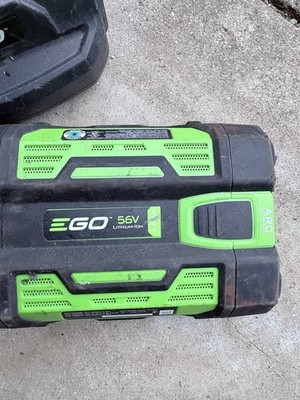 Ego ARC Lithium 56V Green Lithium-Ion Power Tool Battery and Charger Set