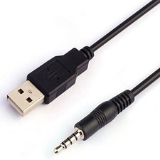 Versatile 3.5mm Male AUX to USB Cable Adapter - Perfect for All Audio Devices