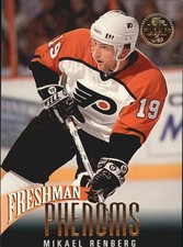 1993-94 Leaf Freshman Phenoms #5 Mikael Renberg Rookie Card RC. rookie card picture