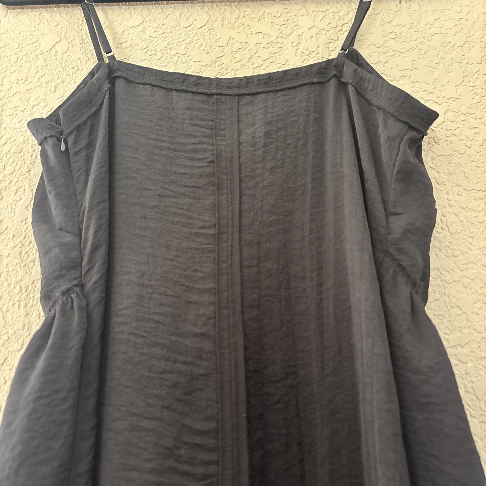 BROCHU WALKER Black Basic Spahetti Strap VNeck Dr… - image 11