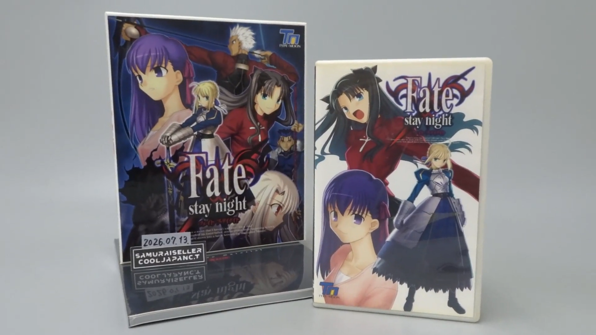 PCゲームソフト Fate stay night Fate / Stay Night Limited Edition Windows PC Game TYPE MOON Used
