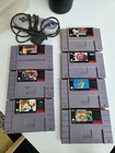 LOT - Super Nintendo games and controller