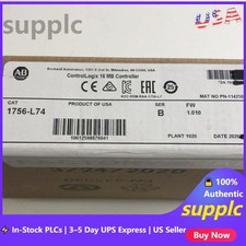 1756-L74 /B ControlLogix Logix5574 Processor 16MB 1756L74 US Free Tax