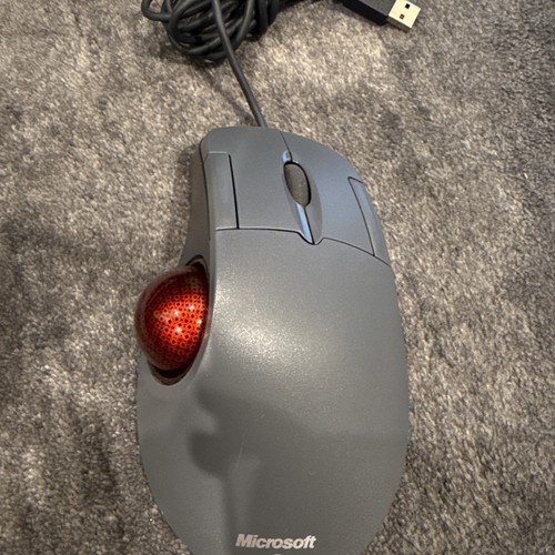 Microsoft Trackball Explorer 1.0 Mouse PS2/USB Compatible X05-87473 - Picture 2 of 4