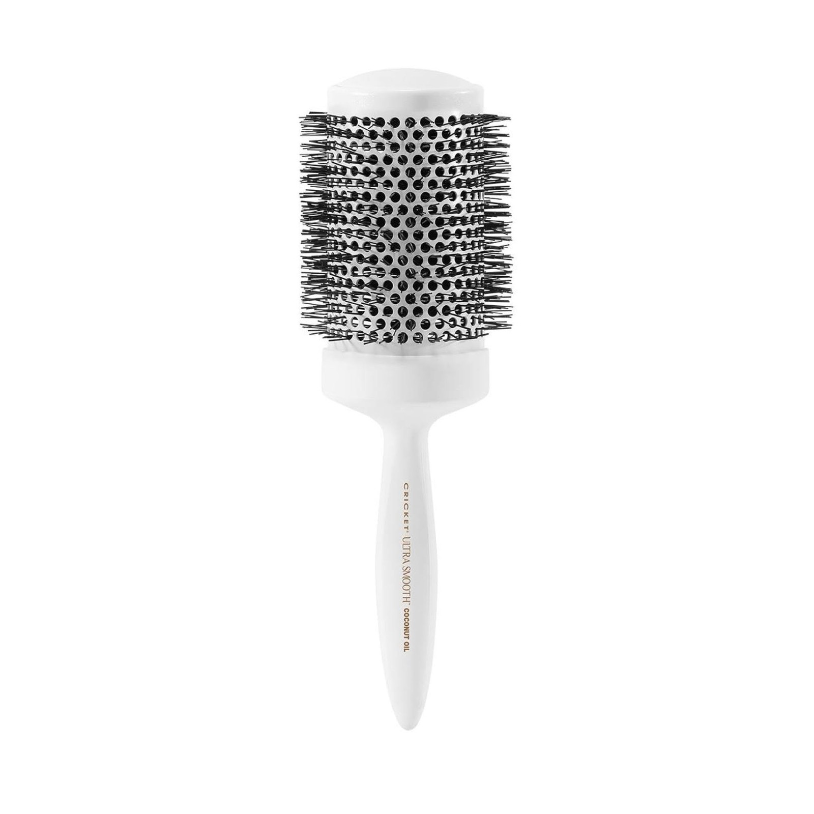 Ultra Smooth Coconut Thermal Hair Brush with 2.5 Inch Ceramic Barrel and Coconut Oil Infusion