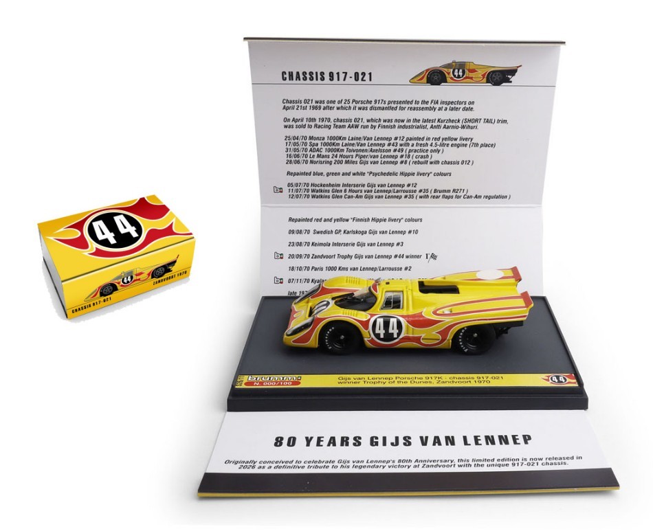 Modellino auto scala 1:43 Brumm racing PORSCHE 917K modellismo statico diecast