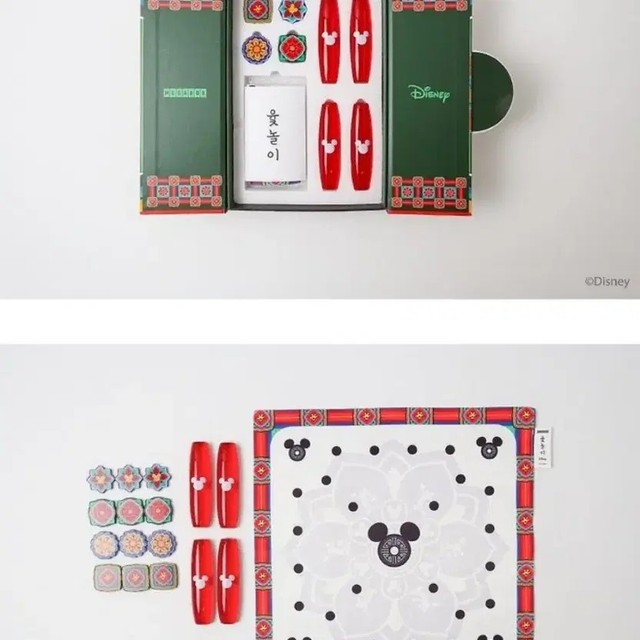 Mega Box Mickey Mouse Yutnori Set - Collectible Toy