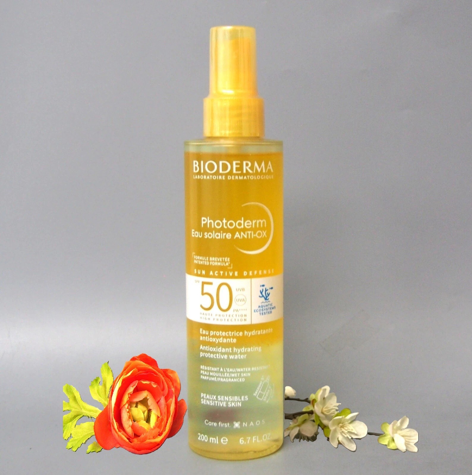 Солнцезащитная вода BIODERMA Photoderm Sun Eau Solaire для чувствительной кожи с защитой от окисления Spf 50 200 мл от 27012018 6590₽