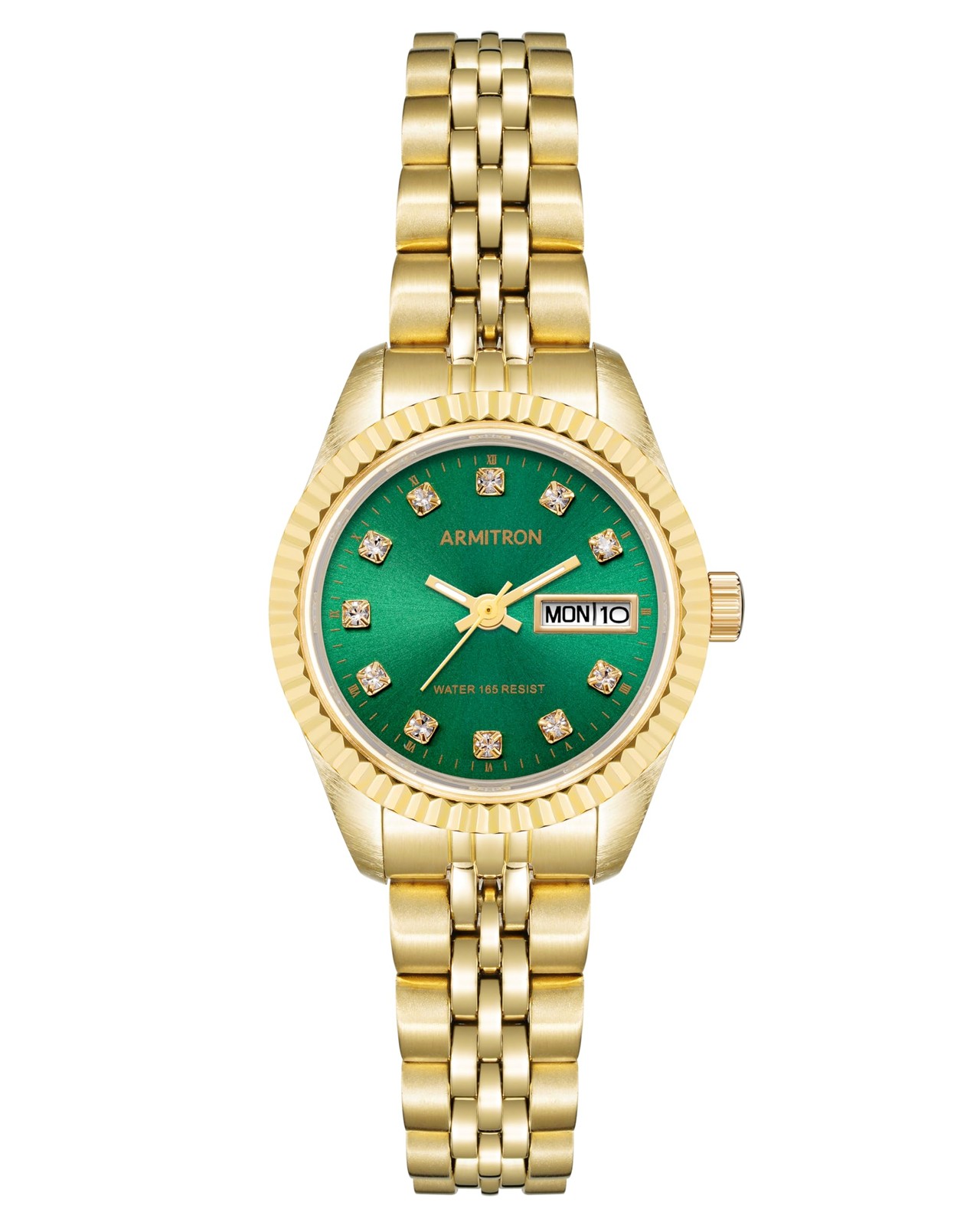 Armitron Women's Genuine Crystal Accented Bracelet Watch, 75/2475