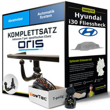 Für HYUNDAI I30 Typ PD, PDE, PDEN Anhängerkupplung abnehmbar +eSatz 7pol 24- NEU
