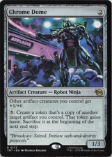 Chrome Dome R Teenage Mutant Ninja Turtles 172 NM MTG