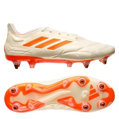 Adidas Mens Copa Pure.1 SG HQ8884 Orange Cream Soccer Cleats Size 7.5 US