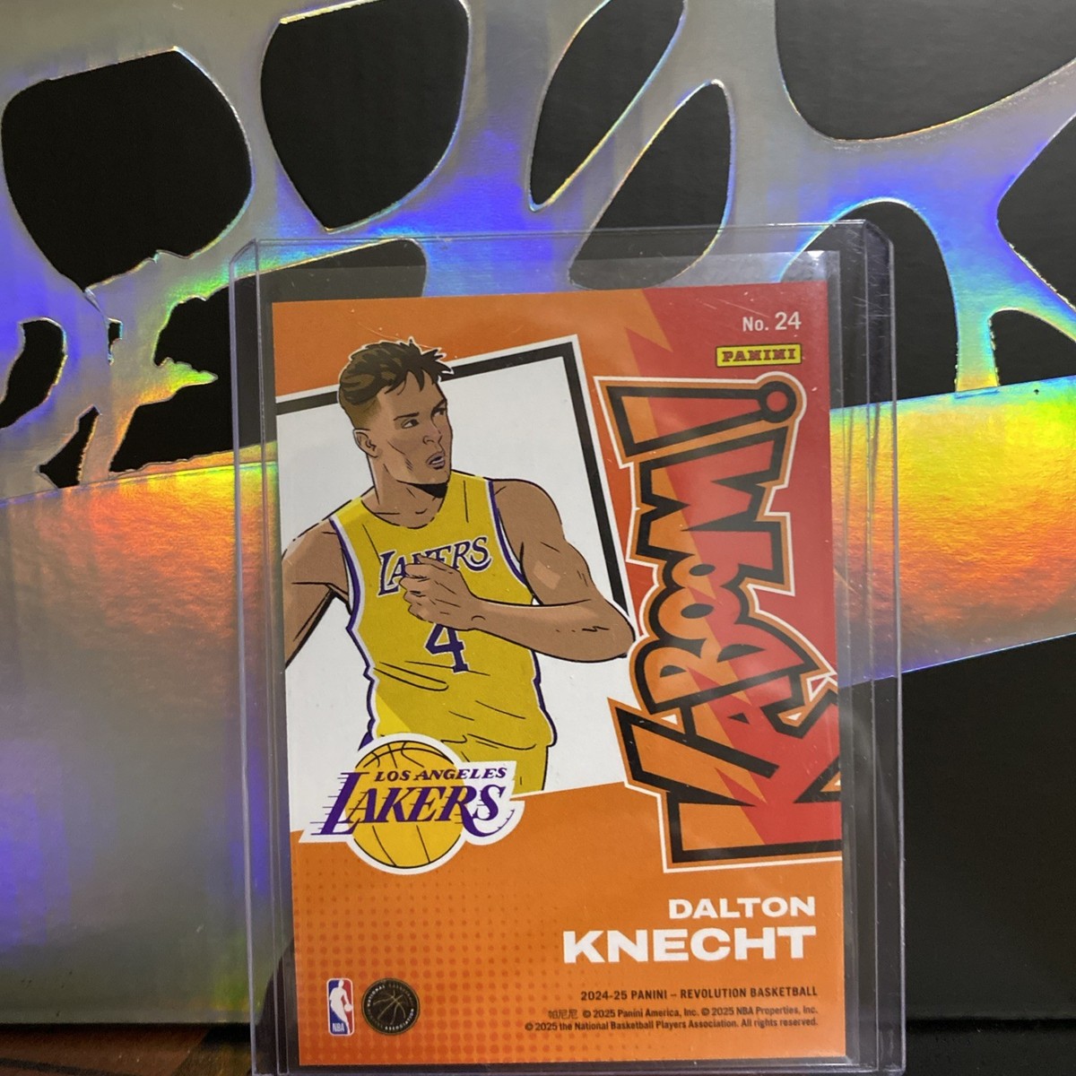 2024-25 Panini Revolution Dalton Knecht Kaboom Case Hit Rookie SSP 