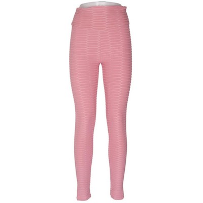 BoomBooty, Sportleggings, Größe: M, Pink, Elasthan/Polyester, Streifen #veO