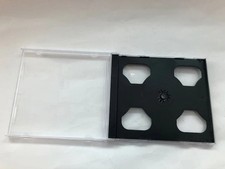 3 PCS New Top Quality 10.4MM Double 2 CD Jewel Case w Black Tray-2CD