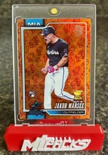 2026 Topps Easter Holiday Orange Foil Baby Chick Jakob Marsee RC SP