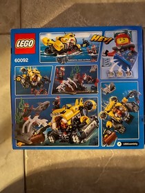 LEGO CITY: Deep Sea Submarine (60092) new in box