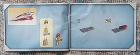 Lego Star Wars #7143 Assembly Manual 2002 Nice Condition