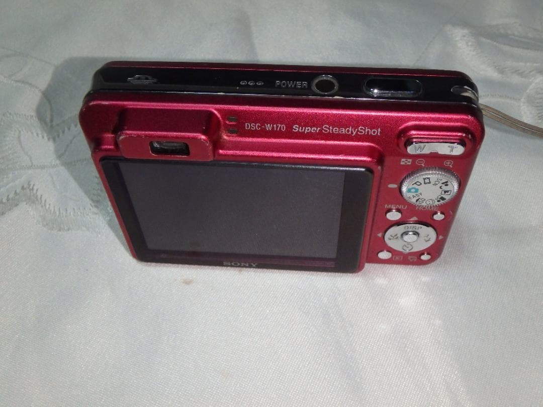 SONY ソニー Cyber-shot サイバーショット DSC-W170 美品 Sony Cyber-shot DSC-W170 10.1MP Digital Camera - Silver (DSC-W170