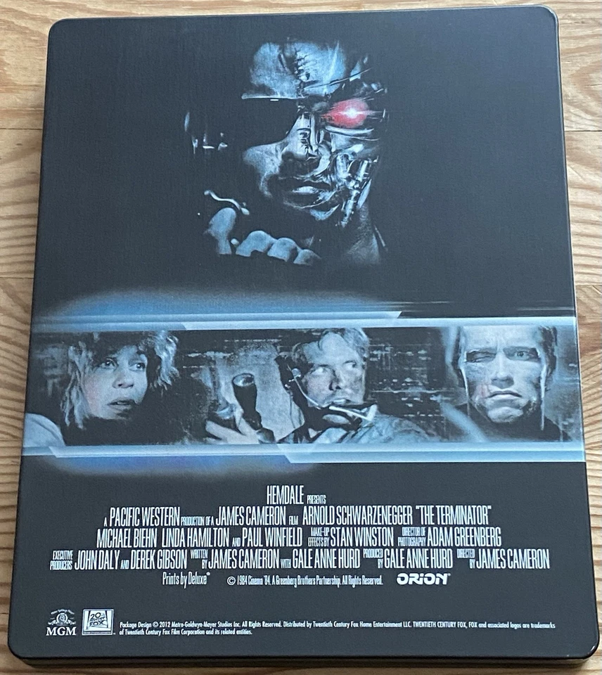 Terminator 1 Blu-ray von James Cameron Steel Book Edition - Bild 3 von 3