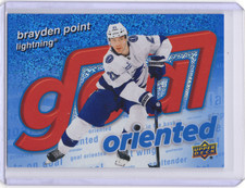 2025-26 Upper Deck Series 1 - Goal Oriented Brayden Point #GO-13 Speckle