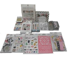 MAGGIE HOLMES FOREVER FRIENDS CRAFT SCRAPBOOKING CARDMAKING ITEMS 250 VALUE