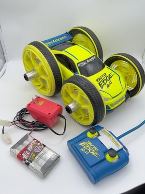 Vintage Taiyo Edge Runner RC Stunt Car 27MHz Remote Battery Charger Tested Works