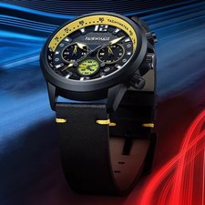 Stylische Mark Fairwhale Quarzuhr Modell 5580 in 3 Varianten