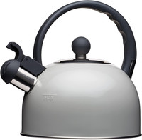 KitchenCraft Living Nostalgia Whistling Stove Top Kettle, for Induction Hob, Kit