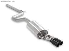 Milltek Sportauspuffanlage ab OPF Audi A1 40TFSI Typ GB 2x76mm rund schwarz