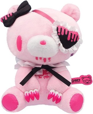 Gloomy Bear Plush Eye Patch Ver. Pink Gothic Japan Kawaii Exclusive 8203-094-6