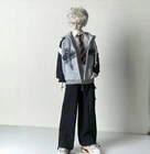 New handmade DIY Coat pants shirt hoodies clothes For 1/4 BJD Doll Boy