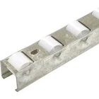 Keneco 48TRACK-C ROLLER TRACK WITH CLIPS 48"L