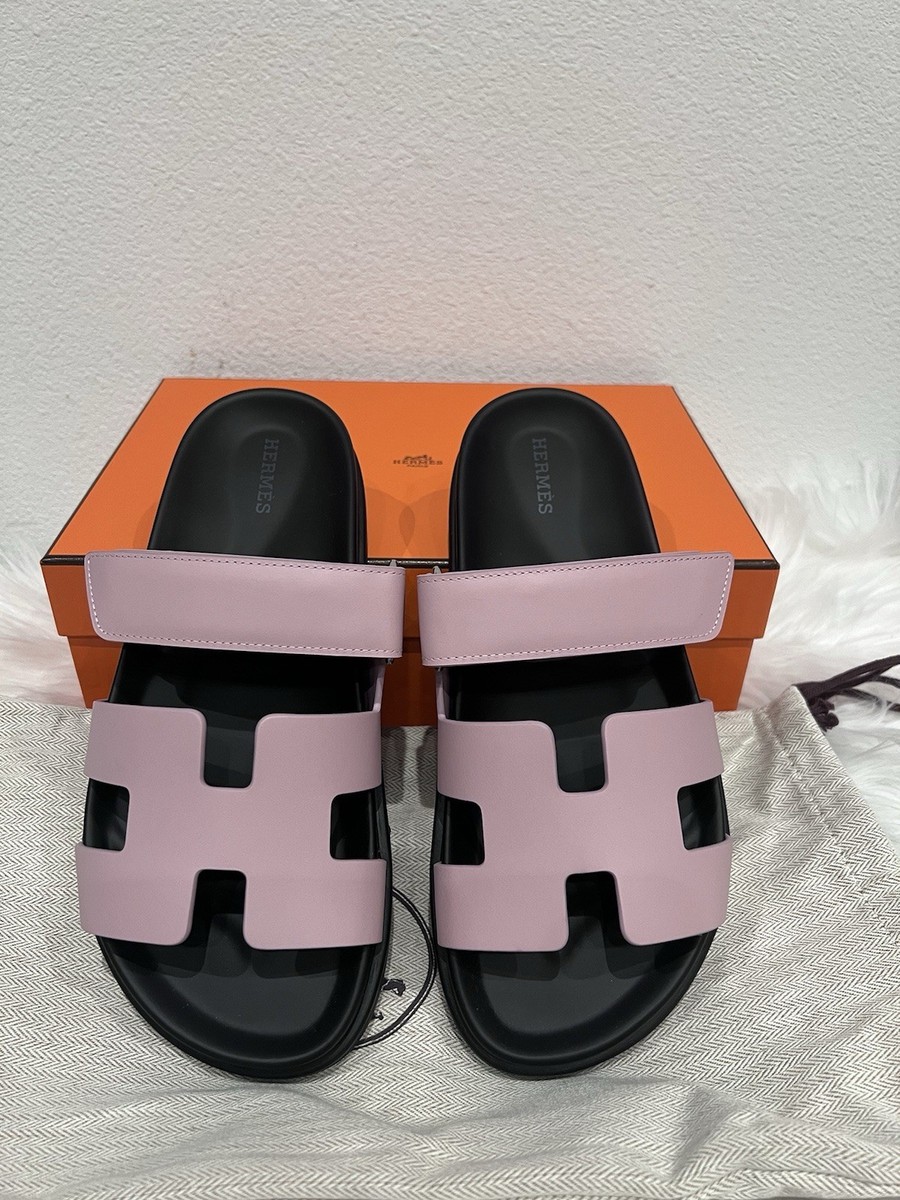 chychy　HERMES フラットシューズ　38サイズ HERMES Chypre Sandal | Size 38 – More Than You Can Imagine