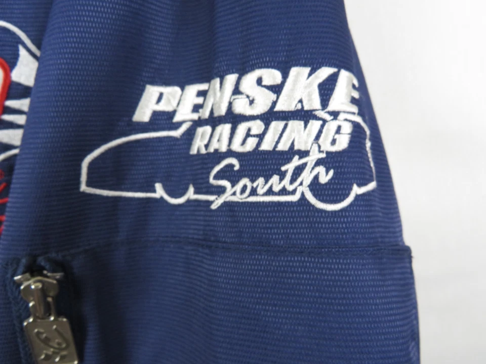 Vintage Rusty Wallace #2 Jacket Chase M Coat Nascar Race insulated Miller Time - Image 3 of 4
