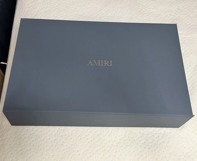 Amiri Blue Empty Gift Box For Jackets