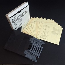 JVC XC-M75 Kenwood CDM-600 compat 6 CD Compact Disc Magazine Cartridge Labels