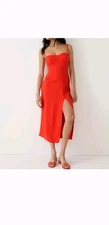 JCrew Red Corset Dress Size 12 NWT MSRP $228