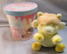 Russ Berrie MooMates Ice Cream 4" Collectible Friend Scented Plush Peach Cobbler