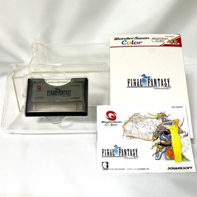 Bandai WonderSwan Color Final Fantasy Console Box A3341